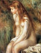 Pierre Renoir Young Girl Bathing oil painting reproduction